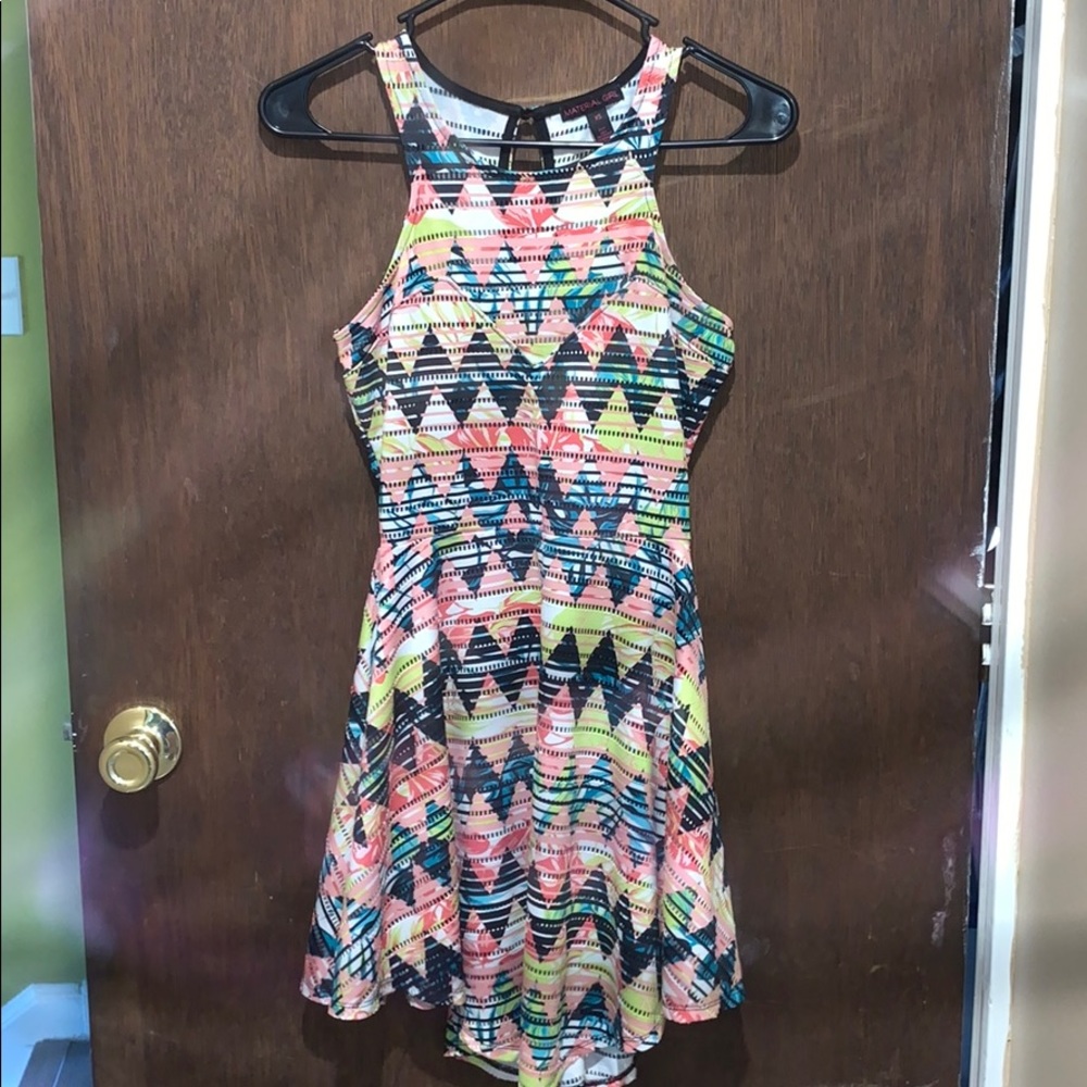 multi color dress. perfect condition! worn once